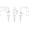 Комплект OMOIKIRI NAGANO DC + PURE DROP LITE 4048,8028
