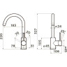 Смеситель OMOIKIRI SHINAGAWA-CA 4994158